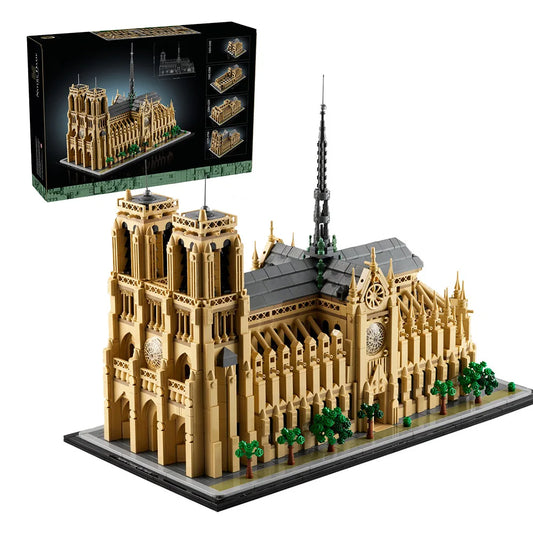 Notre-Dame De Paris Architectural Model Building Blocks Toy