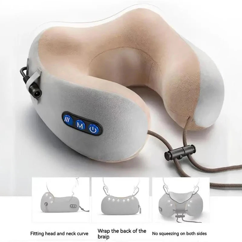 Electric Neck Massage Pillow with Heating