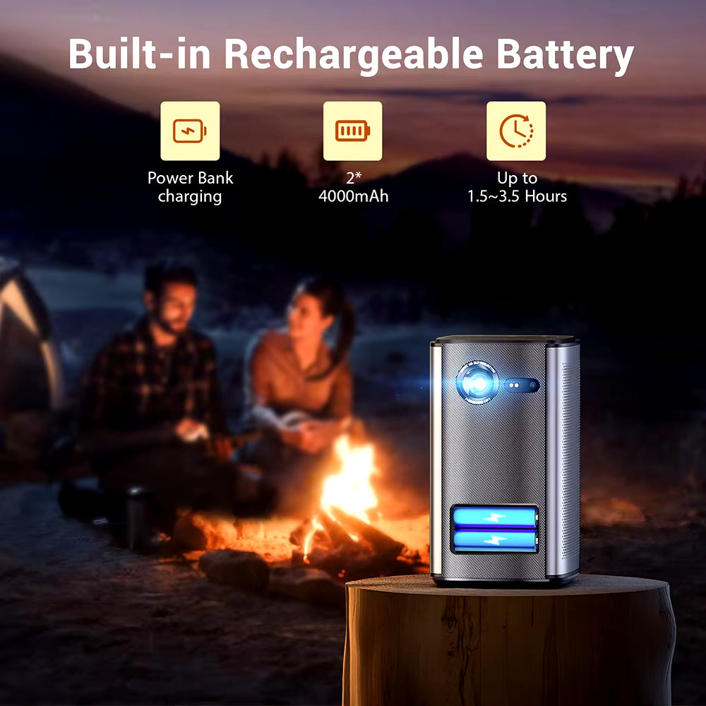 BYINTEK P70 4K DLP Smart Mini Projector – CityEdgeShop