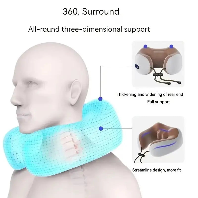 Electric Neck Massage Pillow with Heating