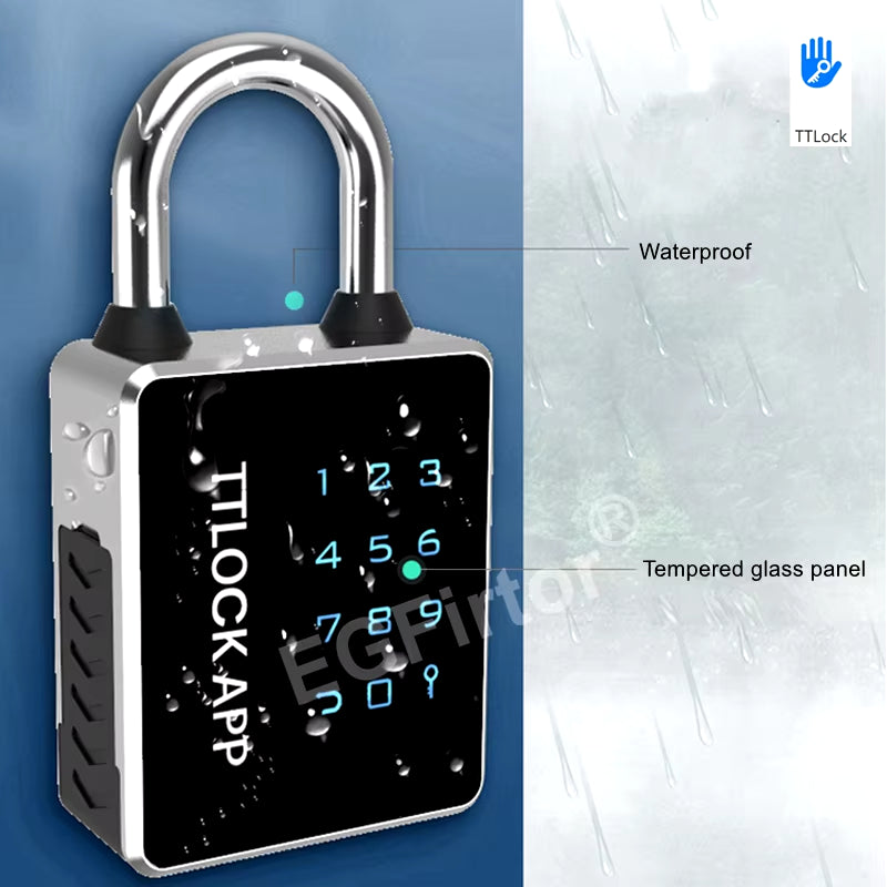 Ttlock Touchscreen Bluetooth Padlock