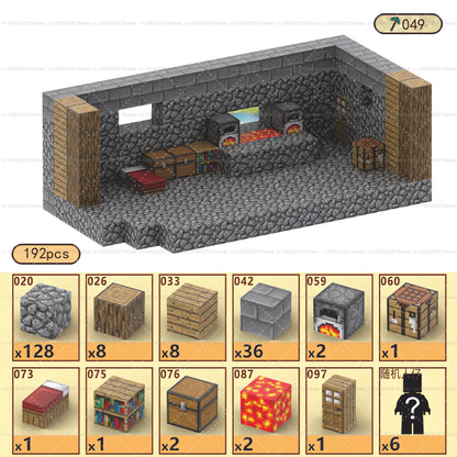 Magnetic Building Blocks Mine World