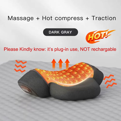 Heated Waist Support Pillow with Massage