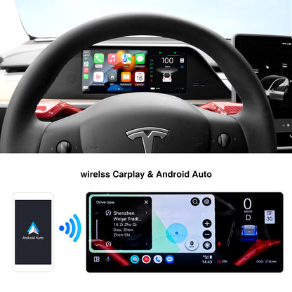 DriveVision HUD Display for Tesla Y with Frame