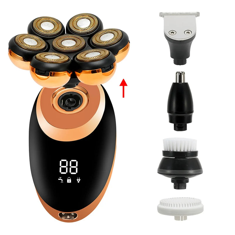 7D Floating Wet-Dry Electric Shaver