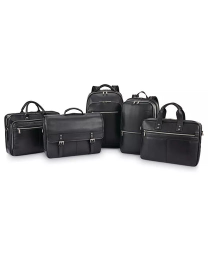 Classic Leather Slim Backpack
