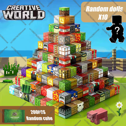 Magnetic Building Blocks Mine World