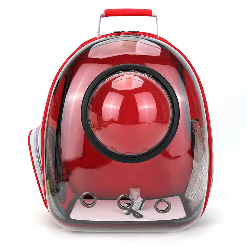 PetPals Transparent Travel Carrier Backpack