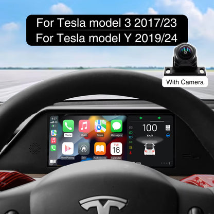 DriveVision HUD Display for Tesla Y with Frame