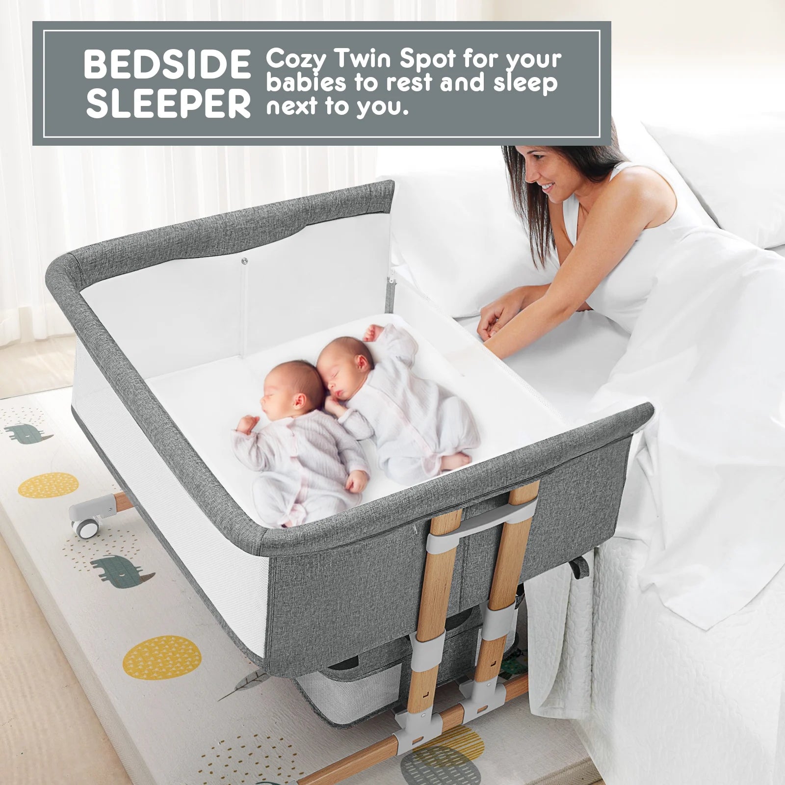 HARPPA Twin Bassinet