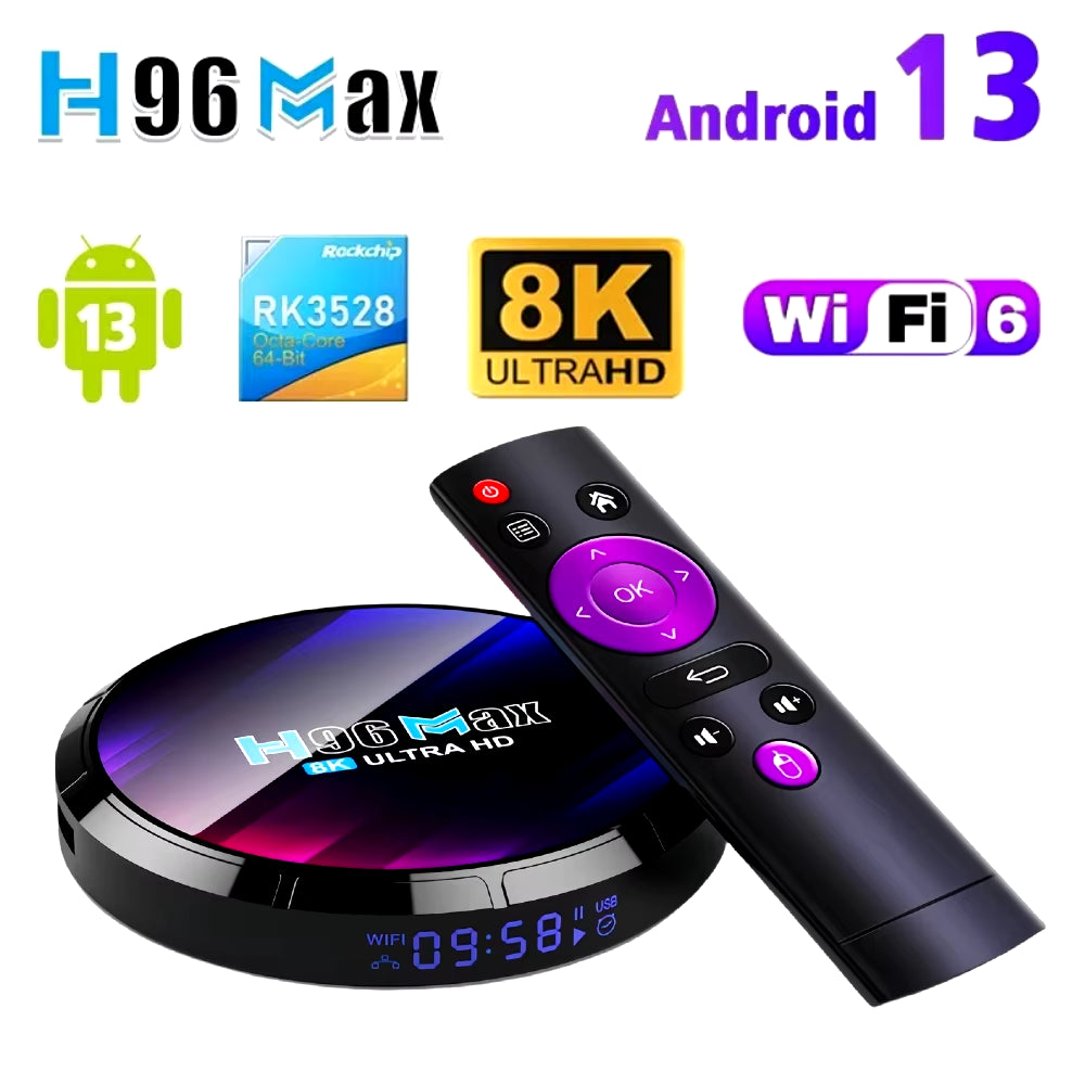 H96 Smart 8K TV Box