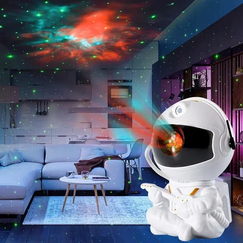 Astronaut Star Galaxy Projector Lamp