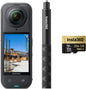 Insta360 X5 - Waterproof 8K 360° Action Camera, Leading Low Light, Invisible Selfie Stick Effect, Rugged and Replaceable Lens, 3-Hour Battery, Built-In Wind Guard, Stabilization, Triple AI Chip Design