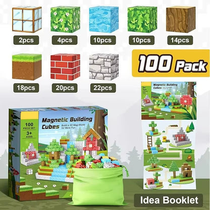 Magnetic Building Blocks Mine World