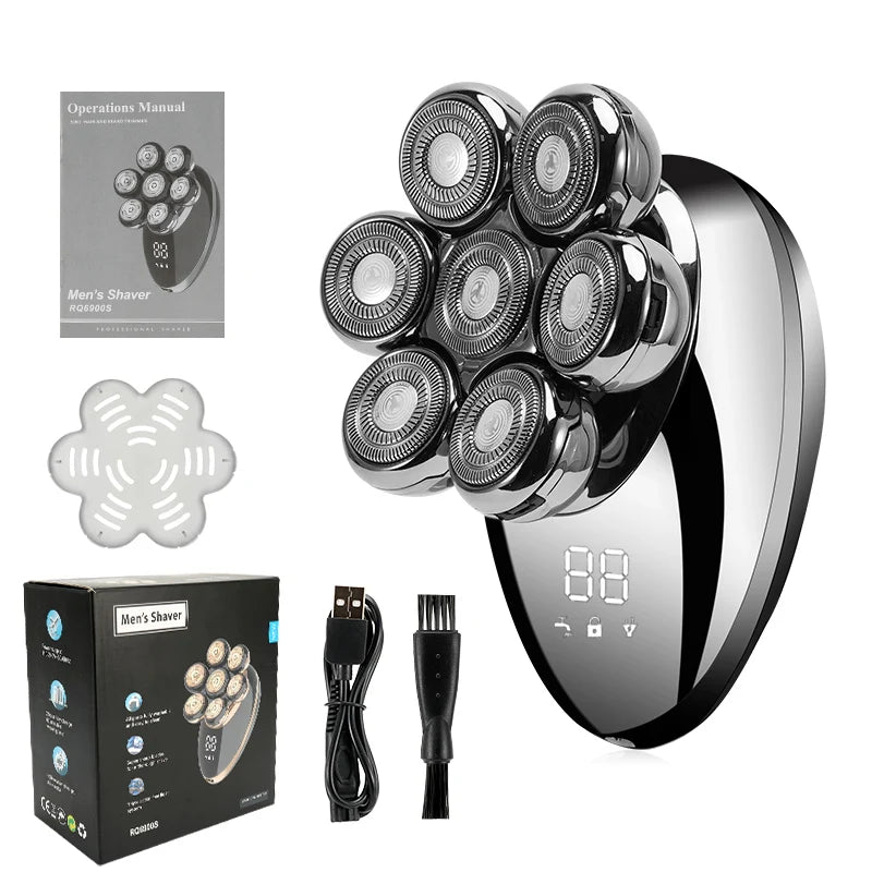 7D Floating Wet-Dry Electric Shaver