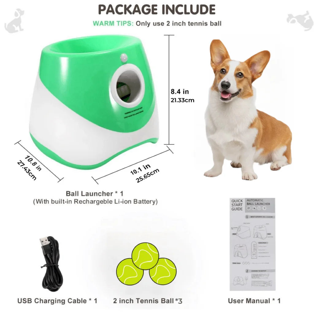 FetchPro Max Automatic Ball Launcher for Dogs