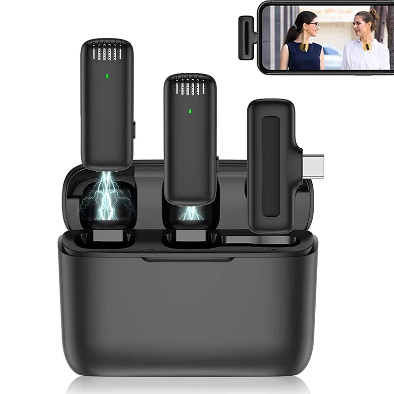 J13 Wireless Microphone with Charging Case