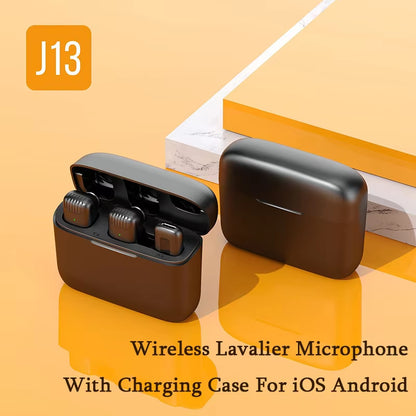 J13 Wireless Microphone with Charging Case