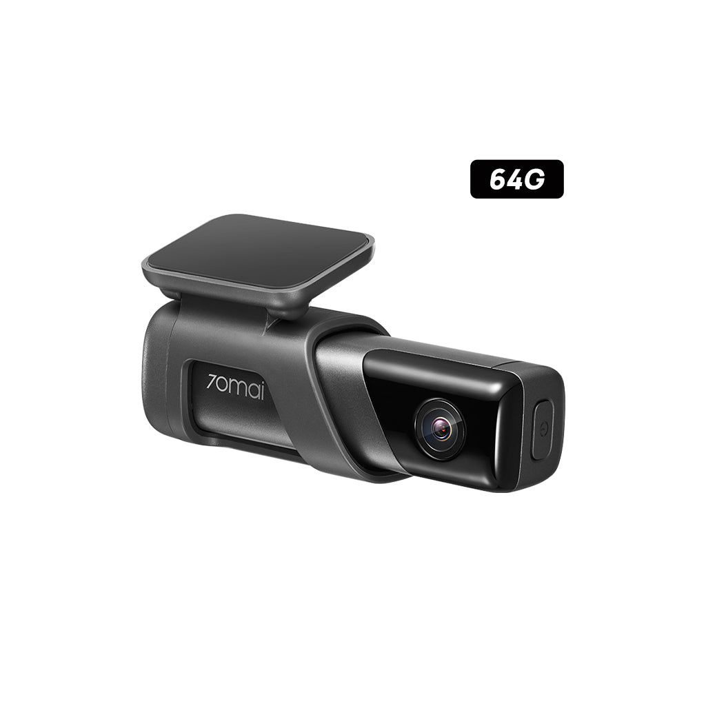 70Mai Dash Cam M500 2.7K HD with Built-In Emmc, 170° FOV & HDR Recording