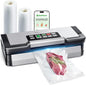 Vacuum Sealer Machine, Aqualock Series 2X Seal&130W Full Automatic Food Sealer
