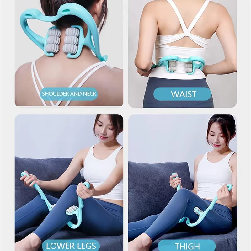 FlexiRoll 6-Wheel Spine Massager