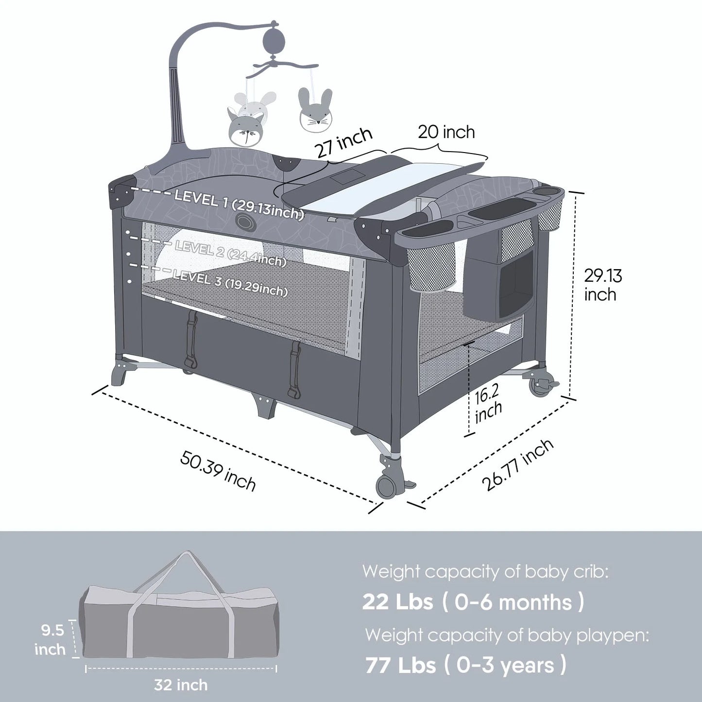 Babybond Sleeper Bassinet