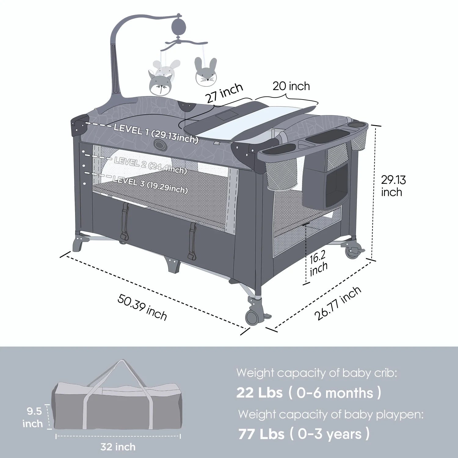 Babybond Sleeper Bassinet