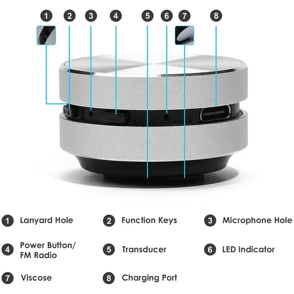 Hummingbird Bone Conduction Bluetooth Speaker