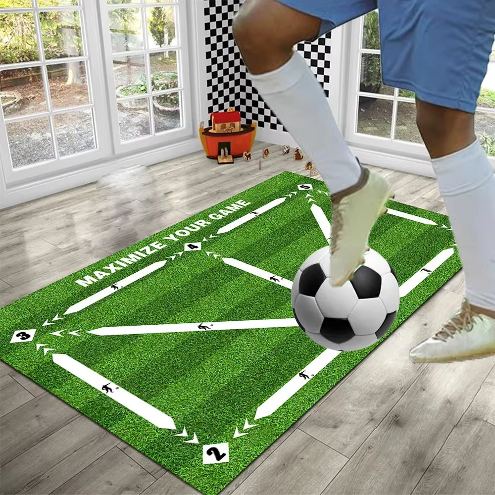 DribbleMaster Foldable Soccer Training Mat