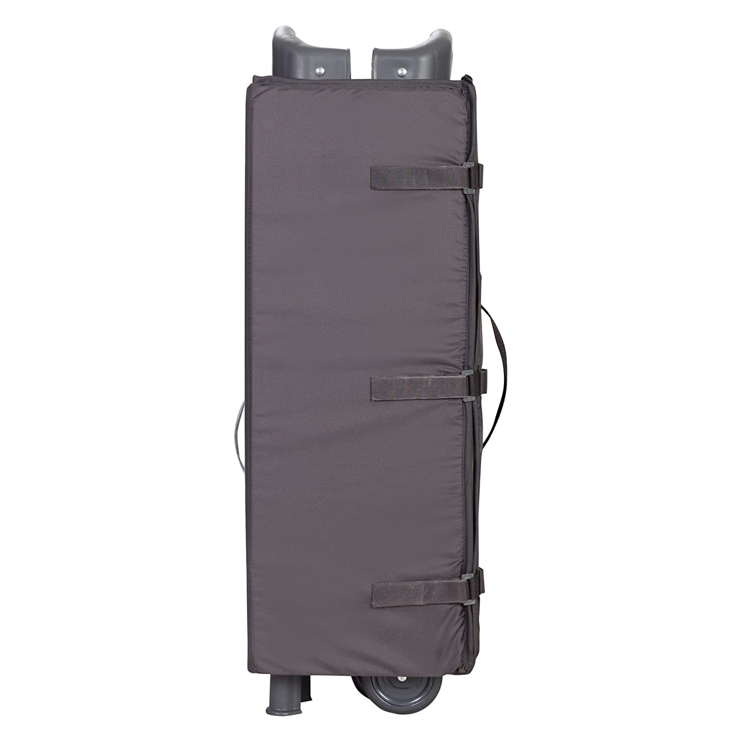 Baby Trend Lil Snooze Deluxe II Nursery Center Playard with Changer and Bassient, Twinkle Twinkle Little Moon, White/Gray