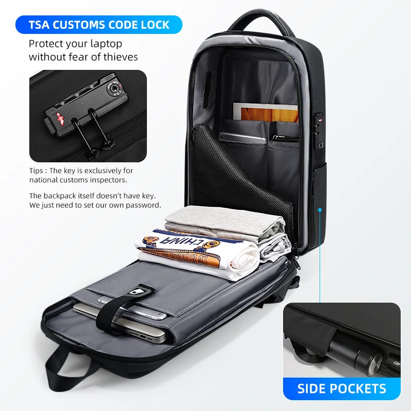 Fenruien Anti-Theft Laptop Backpack