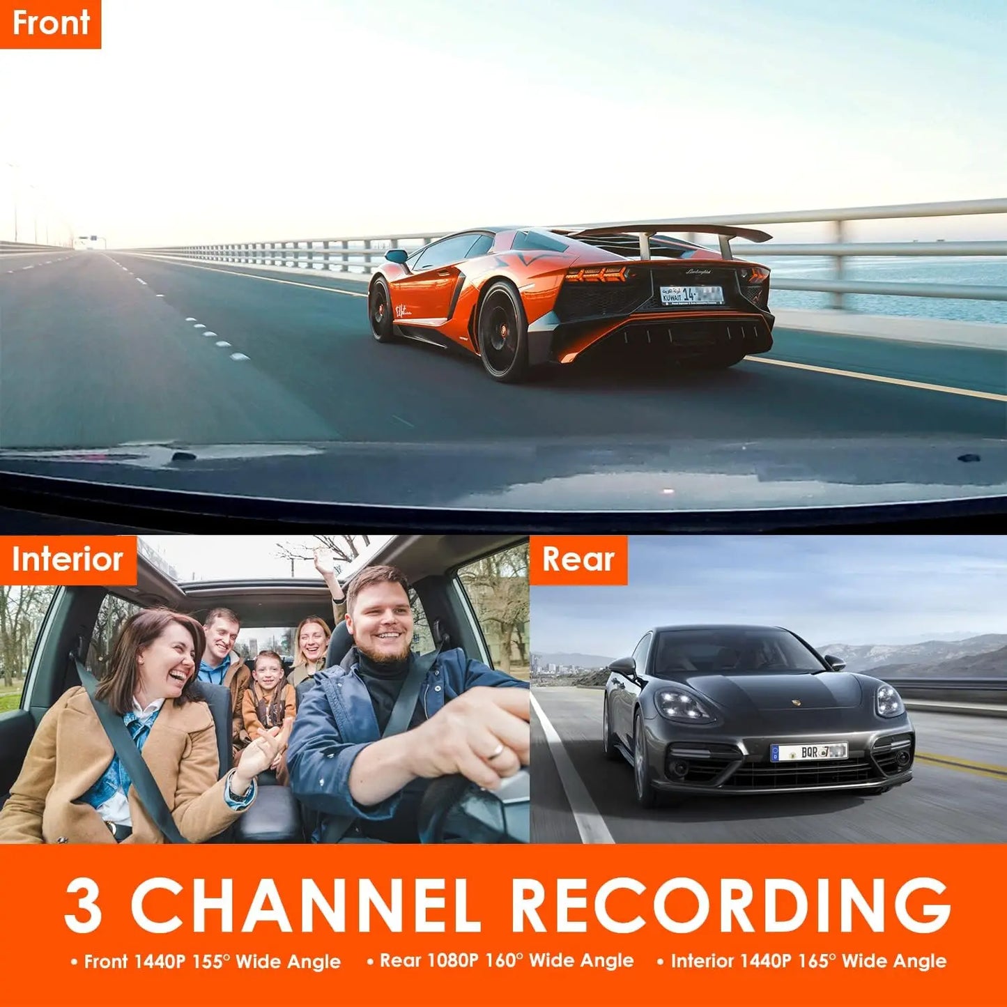 Vantrue N4 Triple Dash Cam
