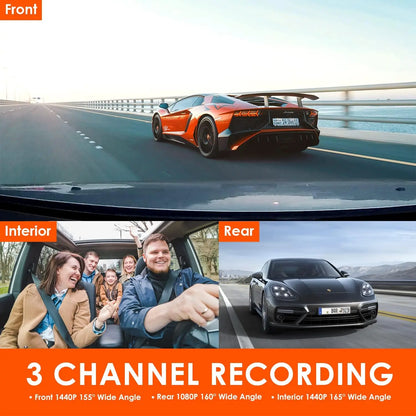 Vantrue N4 Triple Dash Cam