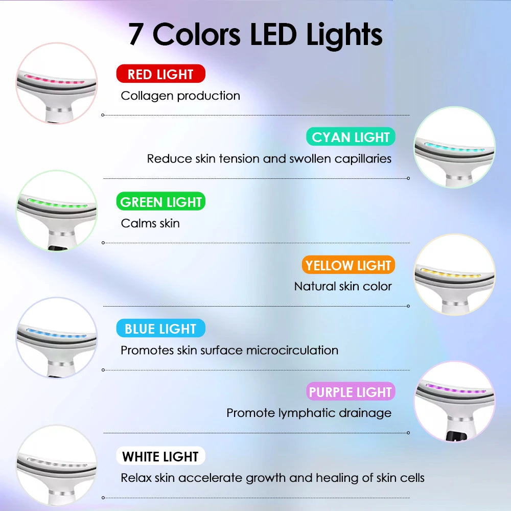 GlowLift 7-Color Neck Massager