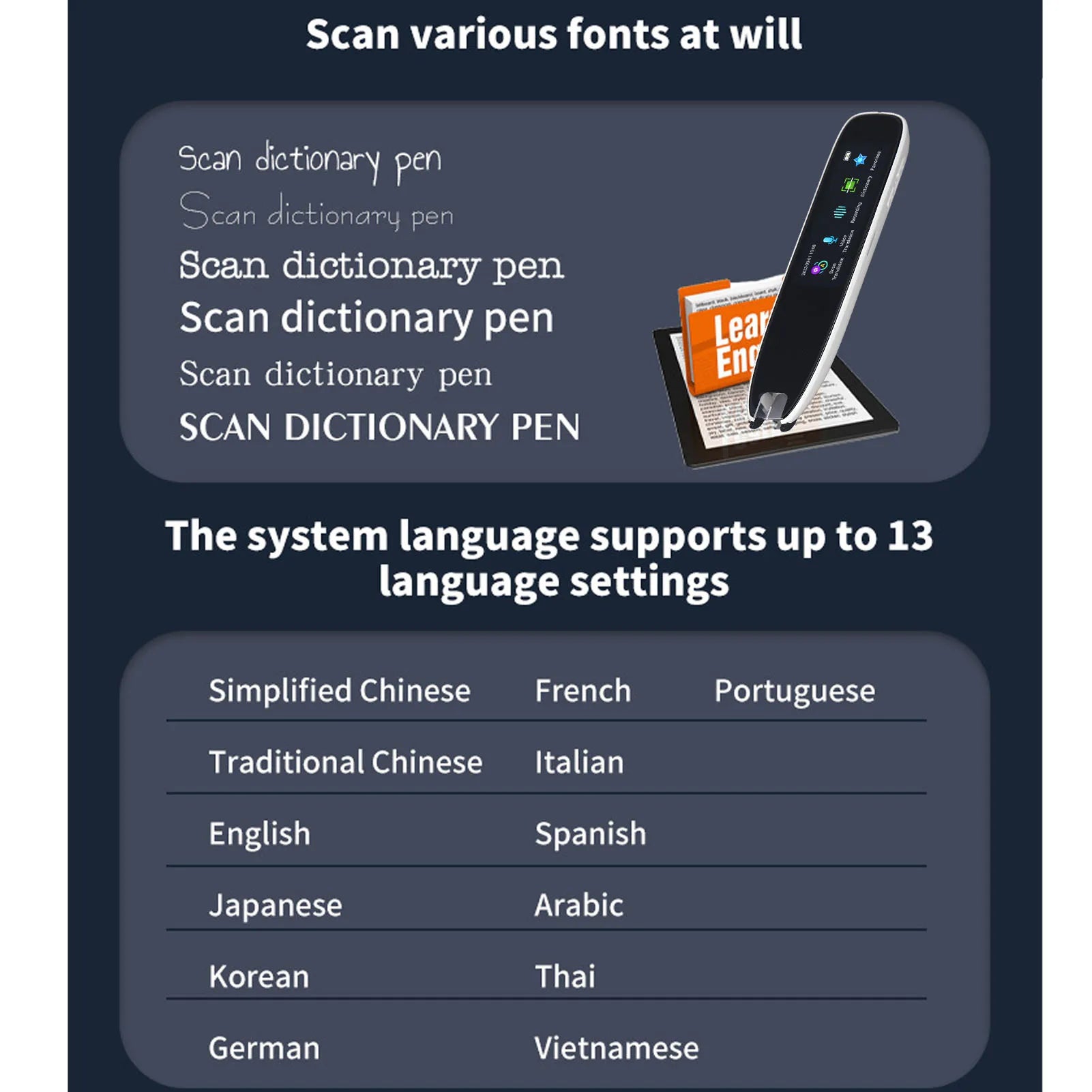 LangScan Translate Pen