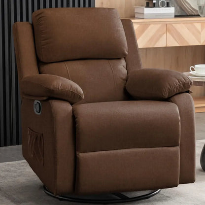 Calvian 360 Swivel Rocker Recliner Chair