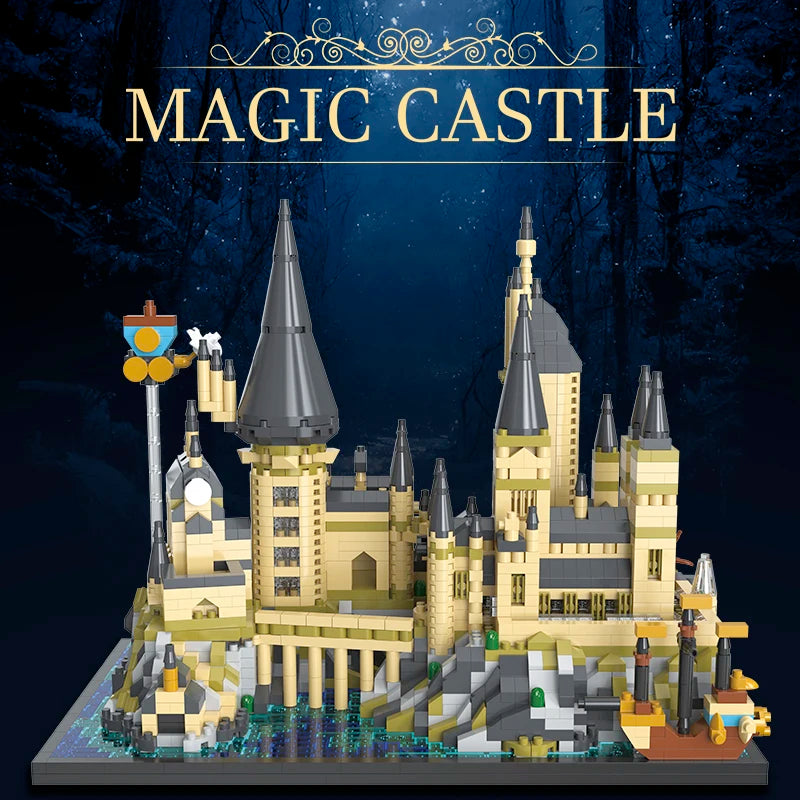 2700+Pcs Harry Potter Castle Building Blocks Toy