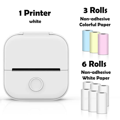 Phomemo T02 Mini Thermal Printer Wireless Mini Pocket Printer