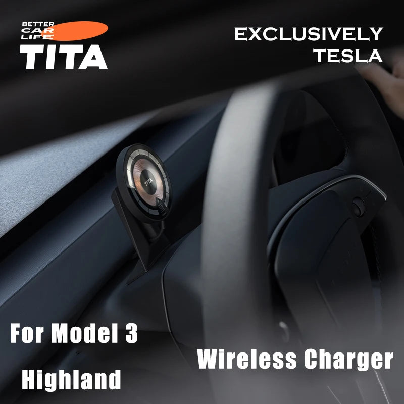 Tesla Wireless Charger Magic Grip