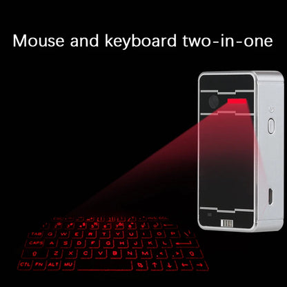 KeyBeam Portable Bluetooth Laser Keyboard