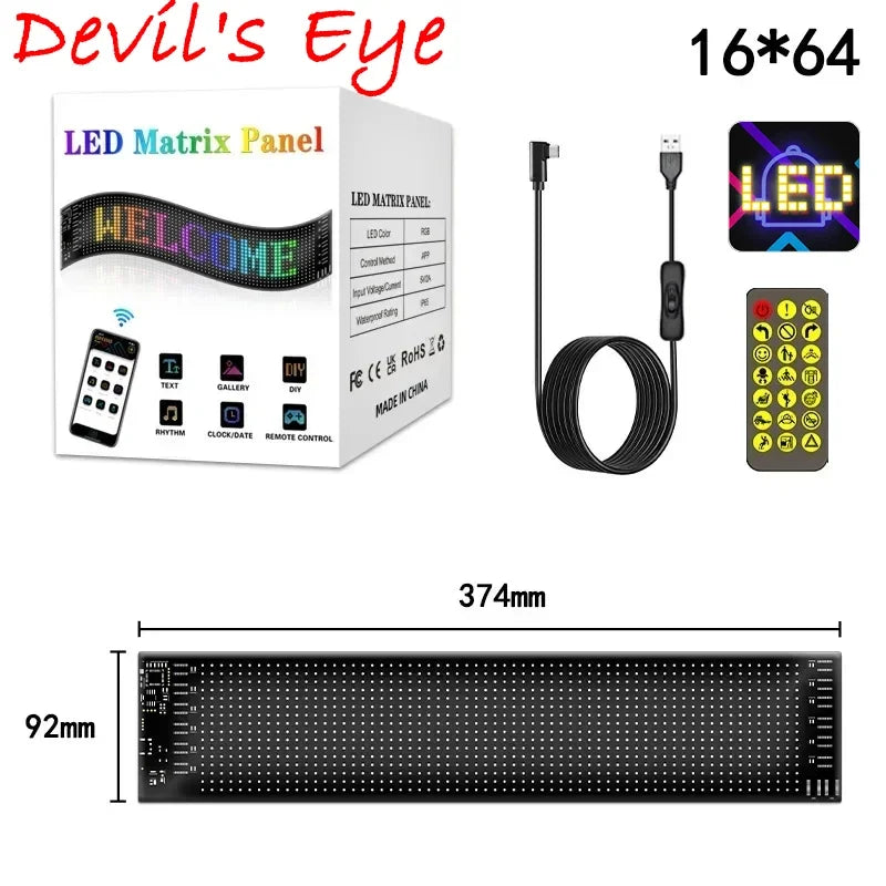 BrightTrack Smart LED Signs for Cars