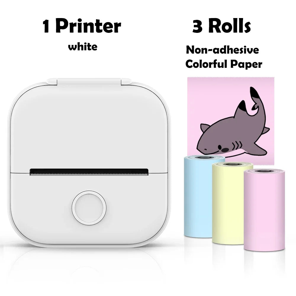 Phomemo T02 Mini Thermal Printer Wireless Mini Pocket Printer