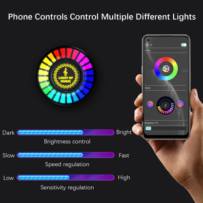 GlowTune Colorful Car Vent Lights