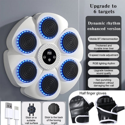 PunchPro MusicBox Boxing Fitness Trainer