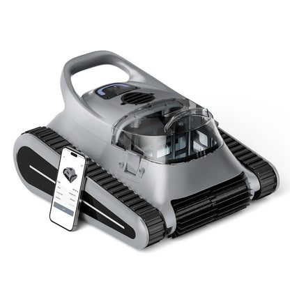 (2025 New) Seauto Crab Pro Cordless Robotic Cleaner, for Inground Pools up to 2000 Sq.Ft, All and Waterline Cleaning Vacuum