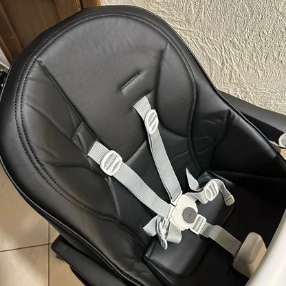 Baby Stroller Leather Cushion Baby Dining Chair Leather Cover PU Composite Sponge Cushion Baby Cover Chair Seat Case Accessories