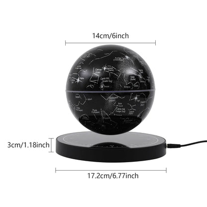 Dark Matter Floating Stardust LED Globe