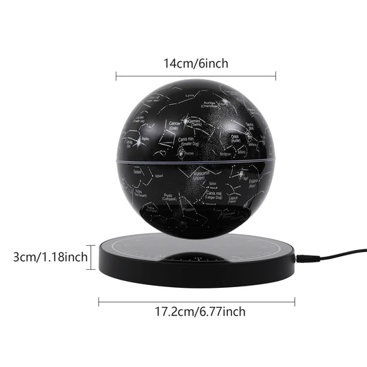 Dark Matter Floating Stardust LED Globe