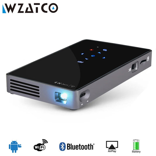 WZATCO CT50 Mini Laser Wifi DLP Projector