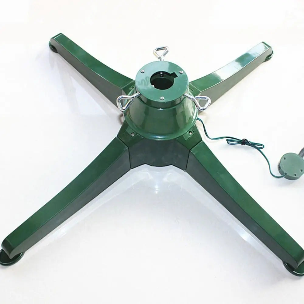 Rotating Rotating Christmas Tree Stand 360 Revolving Stable Christmas Tree Holder Adjustable Stand up to 7.5Ft and 90 Lb.